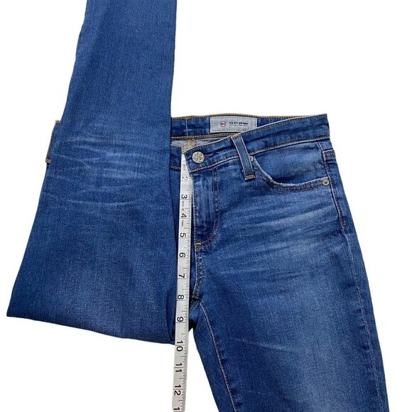 AG Adriano Goldschmied Jeans Women Sz 27R The Legging Ankle Super Skinny Ripped - Picture 6 of 16